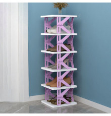 НЕТУ Полка для обуви SIX-LAYER FOLDENG (LY-40) (16 шт/ящ)