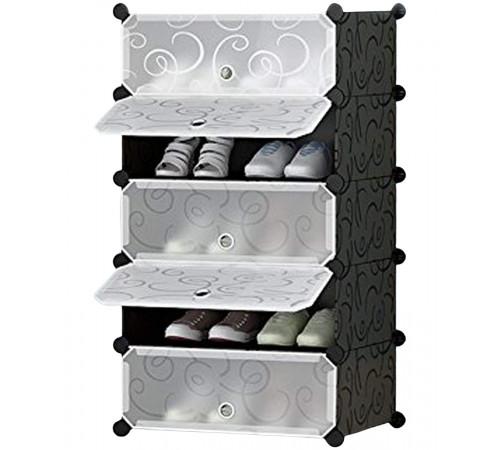 Шкаф пластиковый для обуви (30005) (37*37*90cm) // [309] (6 шт/ящ)