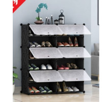 НЕТУ Шкаф для обуви пластиковый MP D2-6 (85х21х95см) [204] (4 шт/ящ) @