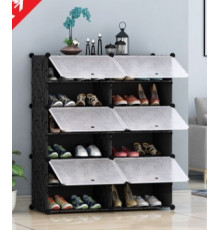 НЕТУ Шафа для взуття пластикова MP D2-6 (85х21х95см) [204] (4 шт/ящ) @