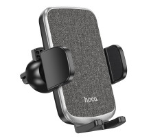 Автотримач для телефона HOCO CA94 Polaris push-type air outlet car holder Black (6931474758507)