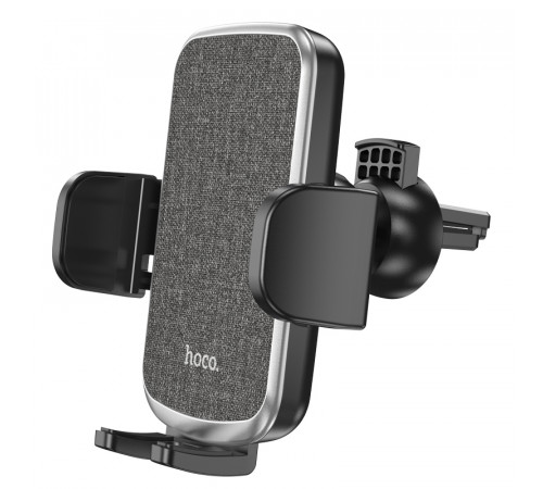 Автотримач для телефона HOCO CA94 Polaris push-type air outlet car holder Black (6931474758507)