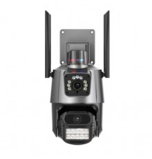 НЕТУ Камера відеоспостереження PTZ вулична WiFi P11 (3MP➕3MP) (ICSEE) // [101] // [204] (32 шт/ящ)