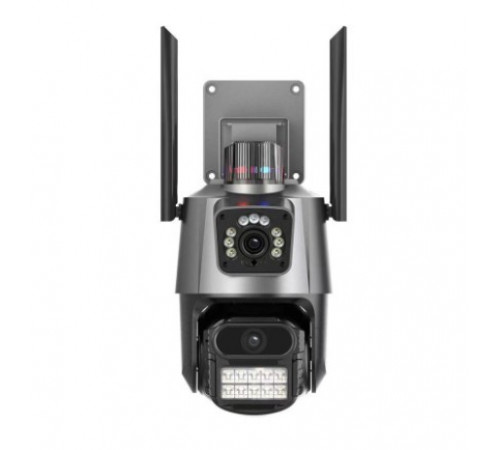 НЕТУ Камера видеонаблюдения PTZ уличная WiFi P11 (3MP➕3MP) (ICSEE) // [101] // [204] (32 шт/ящ)