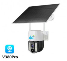 НЕТУ Камера видеонаблюдения PTZ уличная WiFi/4G VC-9 2mp с солнечной панелью (V380PRO) // [101] (12 шт/ящ)