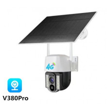 НЕТУ Камера відеоспостереження PTZ вулична WiFi/4G VC-9 2mp із сонячною панеллю (V380PRO) // [101] (12 шт/ящ)