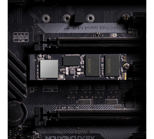 Накопичувач SSD M.2 ADATA GAMMIX S70 BLADE 1TB 2280 PCIe 4x4 NVMe 3D NAND Read/Write:7400/5500 MB/sec (AGAMMIXS70B-1T-CS)