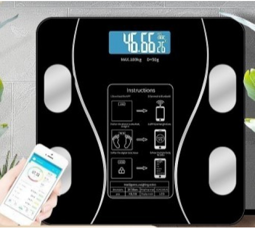 НЕТУ Весы напольные со шкалой жировых отложений (LY-114) // [602] (20 шт/ящ)