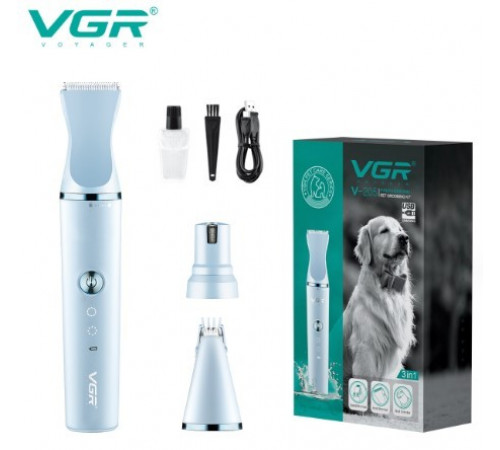 НЕТУ Машинка для стрижки животных VGR V-205 [602] (40 шт/ящ)