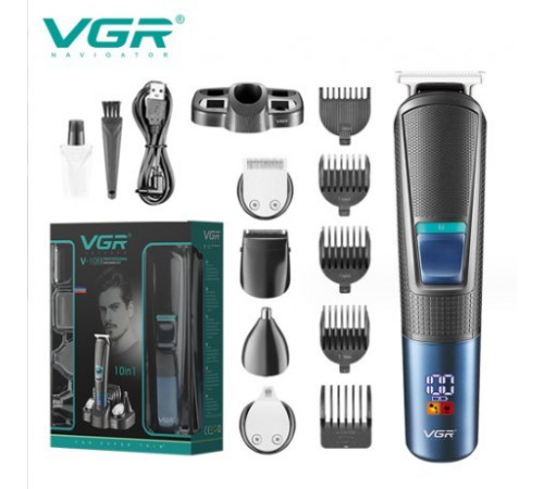 НЕТУ Машинка для стрижки VGR V-108 10в1 // [403] (40 шт/ящ)+