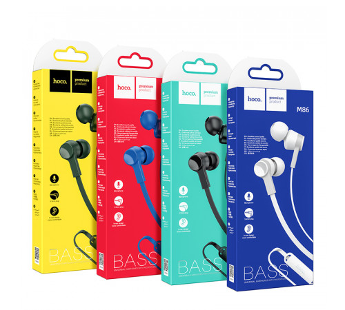 Навушники Hoco M86 Oceanic 3.5mm Mix color