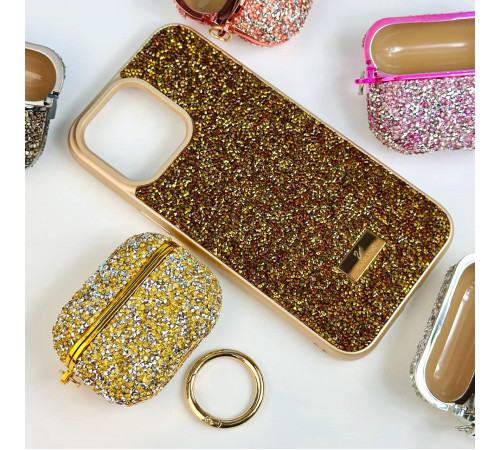 Чохол for AirPods Pro 2 Bling Grainy Diamond Box