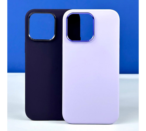 Накладка Premium quality Silicone Case+Metal AG+Magnetic+BOX LOGO iPhone 13 Pro Max