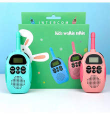 Дитяча рація Walkie Talkie DJ100 Mint+Pink (2шт)