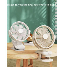 Вентилятор Міні USB із прищіпкою Fan F-2 LY-850 (40) (45)