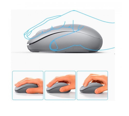 Маніпулятор миша UGREEN MU105 2.4G Wireless Mouse Moonlight Gray (UGR-90669) (UGR-90669)