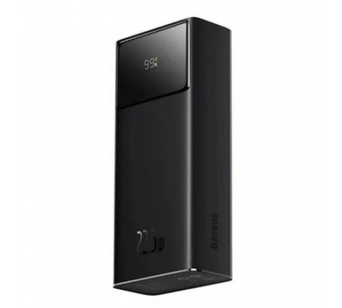 Зовнішній акумулятор Baseus Star-Lord Digital Display Fast Charge Power Bank 30000mAh 22.5W Black (PPXJ080101)