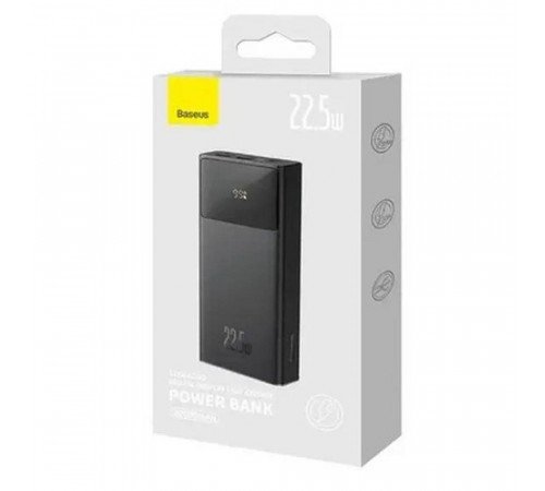 Зовнішній акумулятор Baseus Star-Lord Digital Display Fast Charge Power Bank 30000mAh 22.5W Black (PPXJ080101)