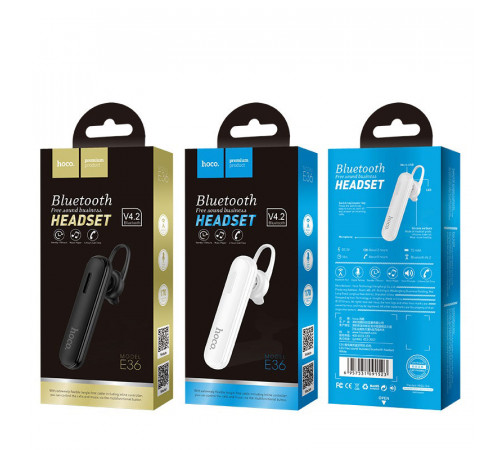 Bluetooth гарнітура Hoco E36