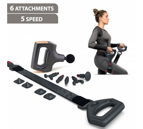 Массажёр VibraBand ленточный ручной (фасциальный пистолет) (MP780) [602] (12 шт/ящ)