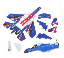 РАСПРОДАЖА Самолёт пенопластовый (S27) [108] [204] (100 шт/ящ)