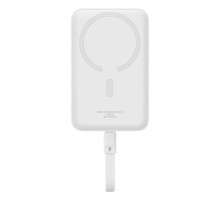 Зовнішній акумулятор Baseus Magnetic Mini Wireless Fast Charge Power Bank Type-C Edition  10000mAh 30W Stellar White (P1002210B223-00)