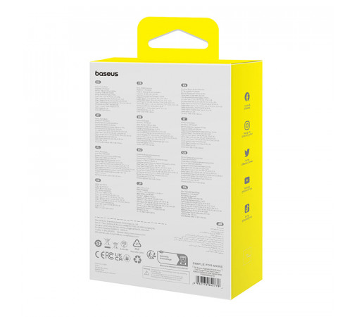 Зовнішній акумулятор Baseus Magnetic Mini Wireless Fast Charge Power Bank Type-C Edition  10000mAh 30W Stellar White (P1002210B223-00)