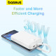 Зовнішній акумулятор Baseus Magnetic Mini Wireless Fast Charge Power Bank Type-C Edition  10000mAh 30W Stellar White (P1002210B223-00)