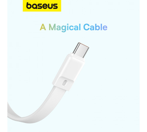 Зовнішній акумулятор Baseus Magnetic Mini Wireless Fast Charge Power Bank Type-C Edition  10000mAh 30W Stellar White (P1002210B223-00)