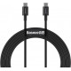 Кабель Baseus Superior Series Fast Charging Data Cable Type-C to Type-C 100W 2m Black (CATYS-C01)