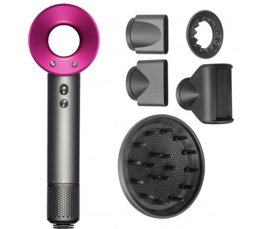 НЕТУ Фен DYS (Магнитные насадки 5шт) (LY-94) // [602] (10 шт/ящ)