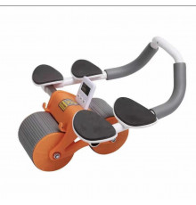 РАСПРОДАЖА Тренировочное фитнес колесо для брюшного пресса (W6) [400] (12 шт/ящ)