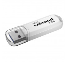 Флеш-накопичувач Wibrand USB 3.2 Gen1 Marten 32GB White (WI3.2/MA32P10W)