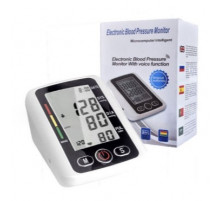 Тонометр на руку Electronic Blood Pressure Monitor (БЕЛЫЙ) (LY-86) [24ск] (50 шт/ящ)