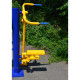 Уличный силовой тренажер Степпер-Разгибатель бедра