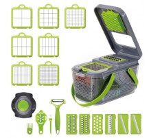 НЕТУ Овощерезка-измельчитель Viggie slicer 22 предм. 223-4 // [403] (12 шт/ящ)