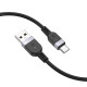 Кабель HOCO X109 Energy silicone charging data cable Type-C (L=1M) Black (6942007636247)