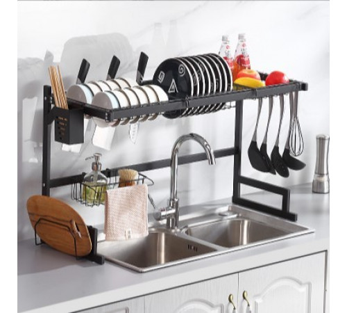 Органайзер для сушки посуды металл KitchenRack (65см) // [108] (15 шт/ящ)