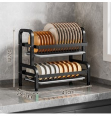 НЕТУ Органайзер для сушки посуды металл Bawl Rack (R2F-43см) // [602] (10 шт/ящ)