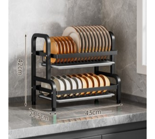 НЕТУ Органайзер для сушки посуды металл Bawl Rack (R2F-43см) // [602] (10 шт/ящ)