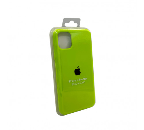 Чохол для смартфона Silicone Full Case AA Open Cam for Apple iPhone 11 Pro Max кругл 24,Shiny Green (FullOpeAAKPi11PM-24)