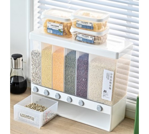 Органайзер для круп прямоугольный БОЛЬШОЙ [400] # (12 шт/ящ)