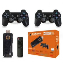 РАСПРОДАЖА Игровая приставка + 2 джойстика 2.4G GAME BOX X8 8K/5G (оранж.) [403] (30 шт/ящ)