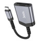 Кардрідер HOCO UA25 2-in-1 card reader Type-C Metal Gray (6942007608862)