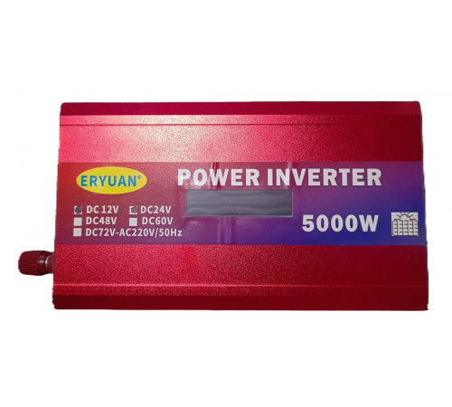 НЕТУ Преобразователь напряжения с 12V/24V→220V (5000W) LCD SMART // [309] (20 шт/ящ)