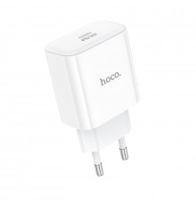 Мережевий зарядний пристрій HOCO C76A Pro Majestic single port PD30W charger White (6942007616300)