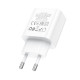 Мережевий зарядний пристрій HOCO C76A Pro Majestic single port PD30W charger White (6942007616300)