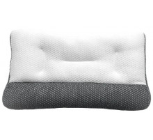 НЕТУ Подушка ортопедическая (pillow-03) (8h) (Белая с серым, 700/400мм) // [602] (18 шт/ящ)
