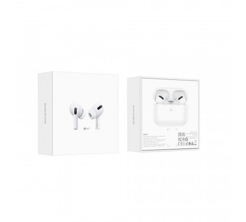 Бездротові навушники TWS BOROFONE BW27 White (6974443386929)