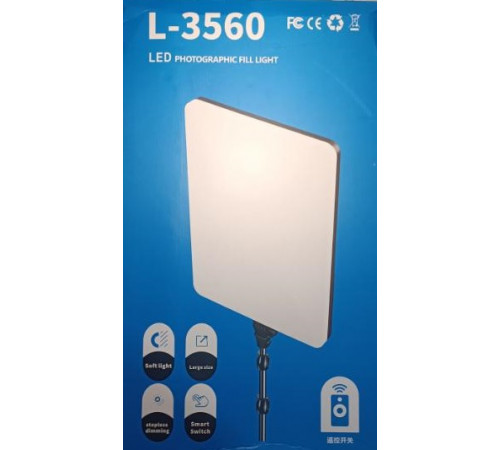 НЕТУ Прямоугольная LED лампа для фотостудии L-3560 [403] (10 шт/ящ)